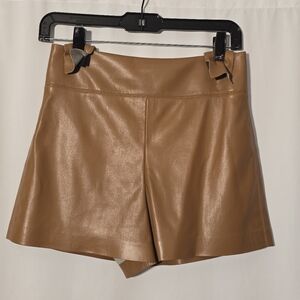 Alice + Olivia Vegan leather shorts
